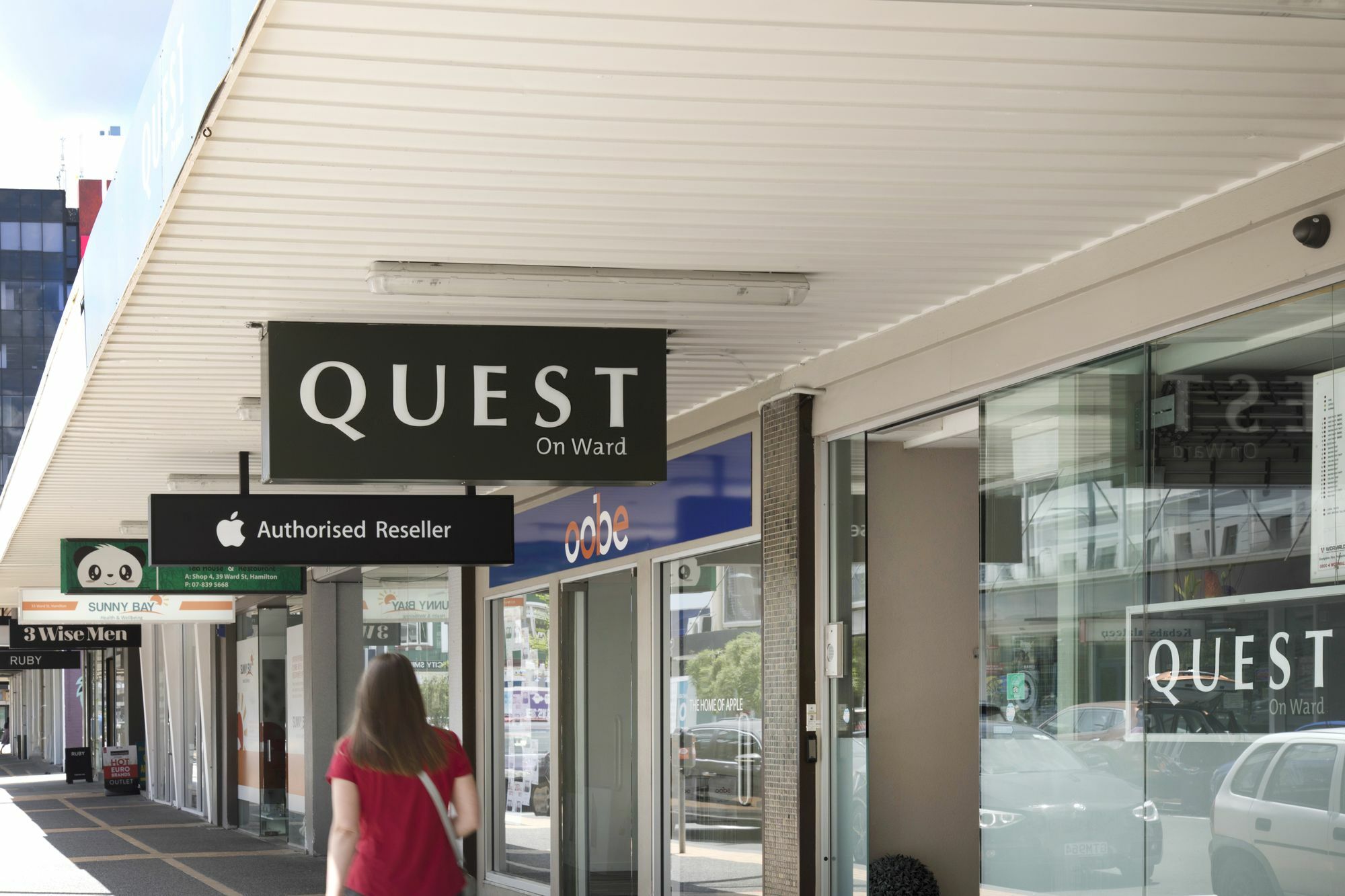 Quest On Ward Serviced Apartments Hamilton Eksteriør billede